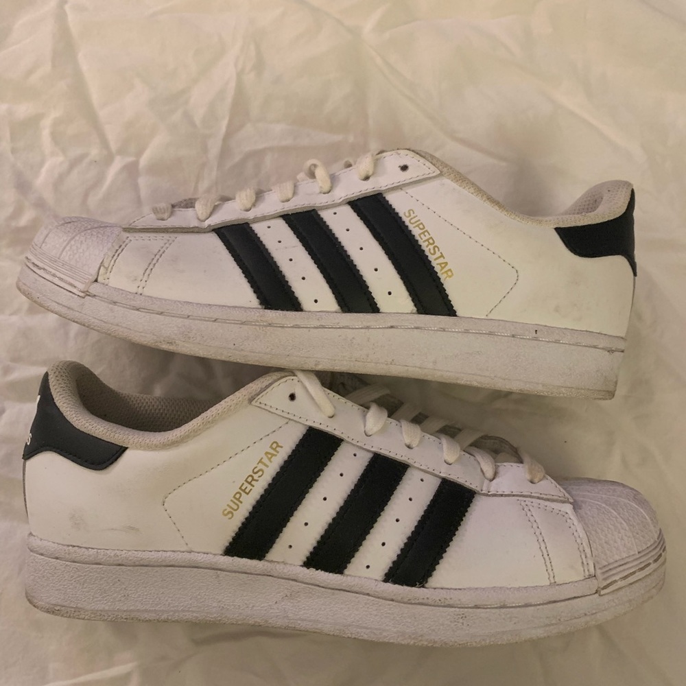 Adidas Superstar Shoes WHITE size 8